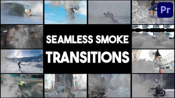 Seamless Smoke Transitions - VideoHive 39672009