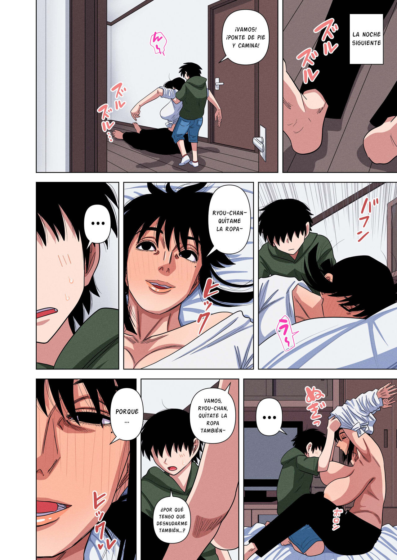 [Gin Eiji] Kaa-chan wa Yopparau to... [Spanish] [Ayanokoji el pelao]