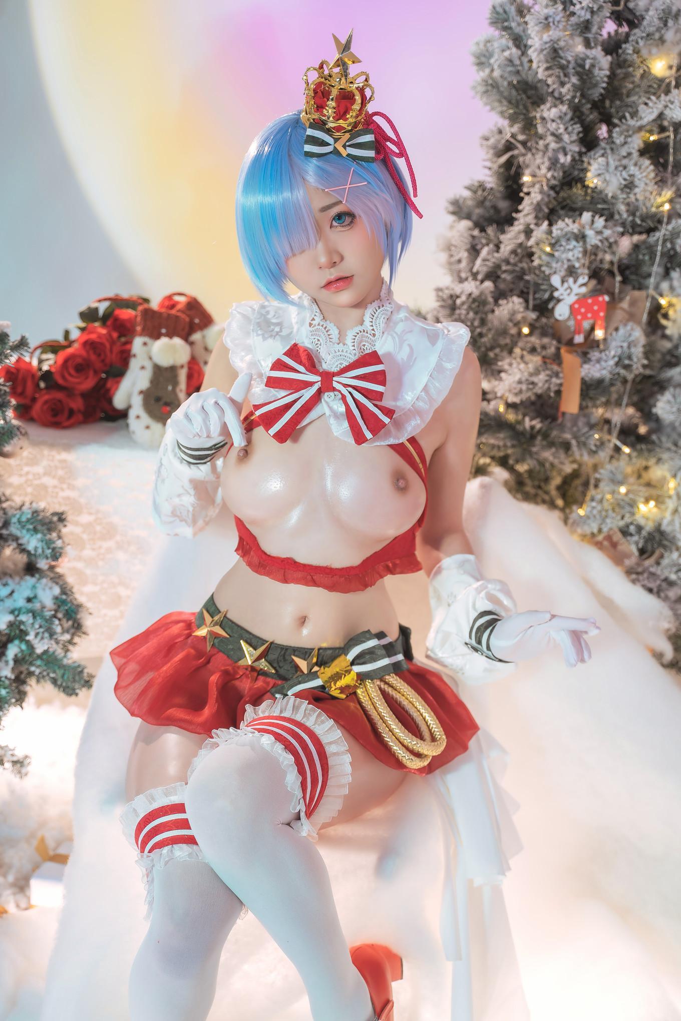 Nekokoyoshi 爆机少女喵小吉, 写真集 Christmas Begins(14)