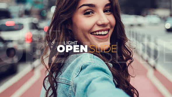 Light Open Slide - VideoHive 23551813