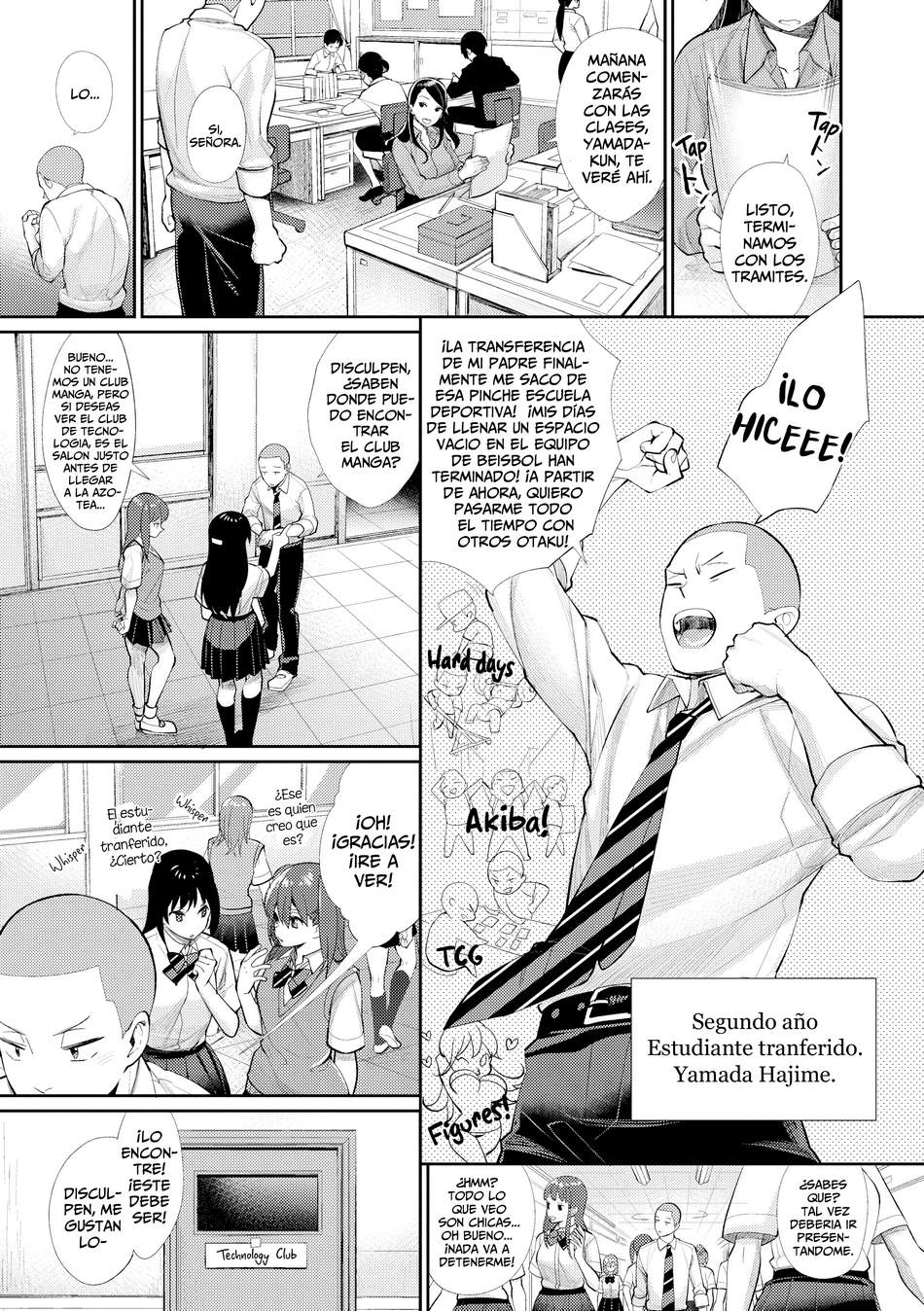 Prince of the Female Otaku Club #1 - Page #1