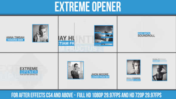 Extreme Opener - VideoHive 9185374