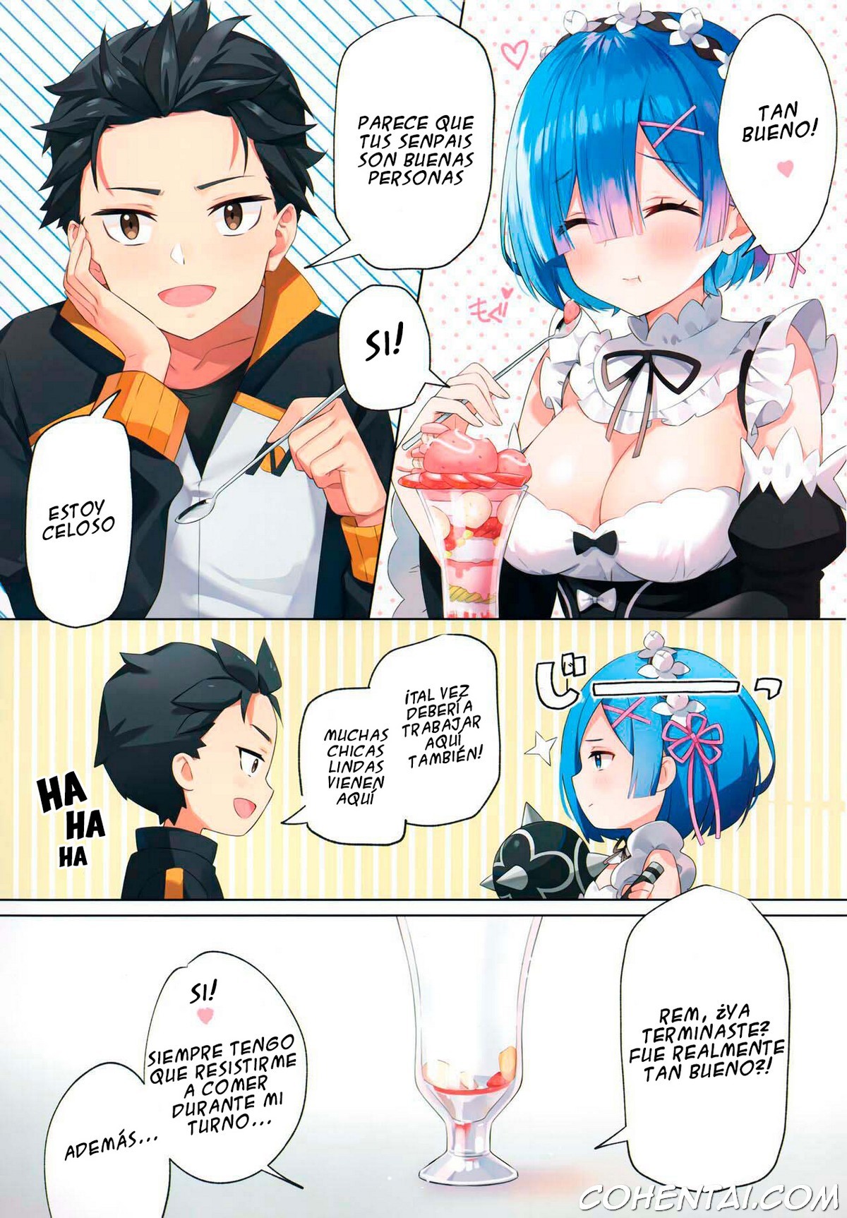 Akumu Rem Netorare (Re:Zero kara Hajimeru Isekai Seikatsu) xxx comics manga porno doujin hentai español sexo Re:Zero kara Hajimeru Isekai Seikatsu Rem