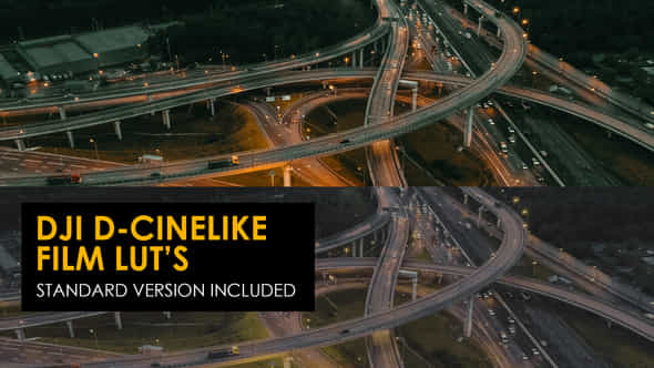 DJI D-Cinelike Film - VideoHive 39917125