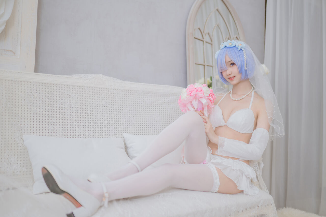 [木绵绵OwO] 蕾姆婚纱
