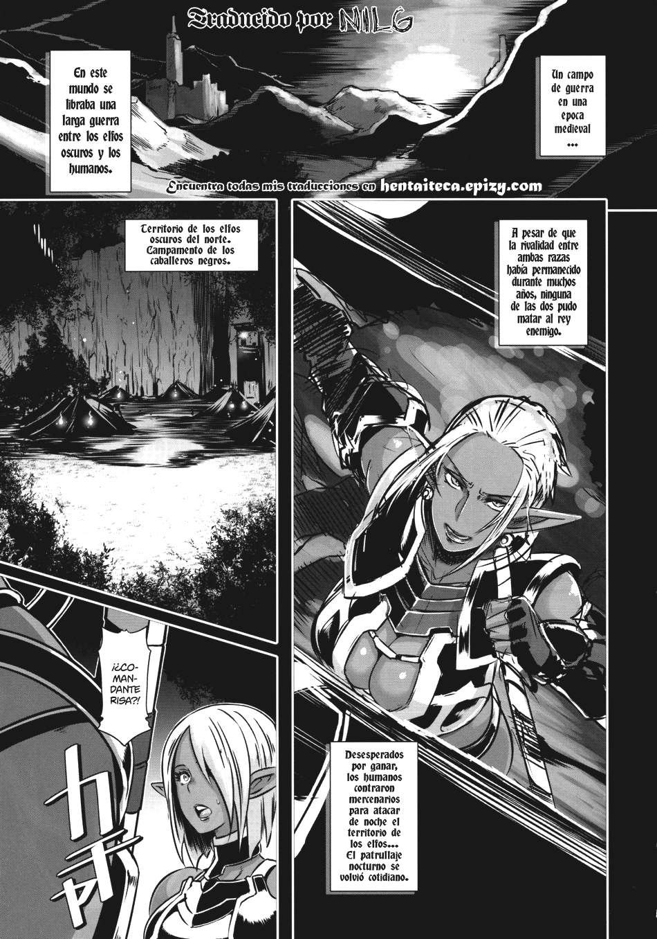 Dark Elf vs Alien - 1