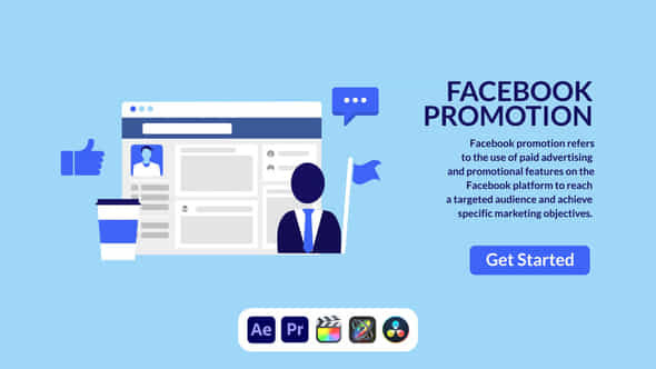 Facebook Promotion Design Concept - VideoHive 50690726