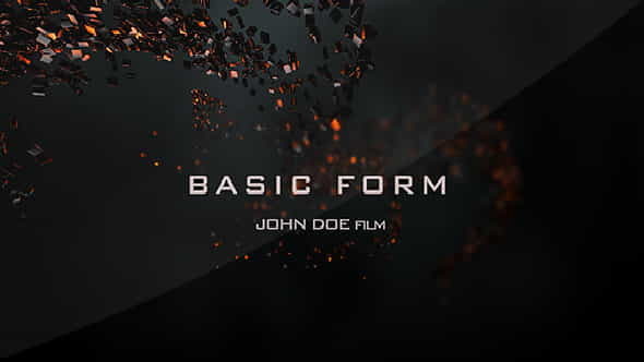 Basic Form - Movie Titles - VideoHive 6516122