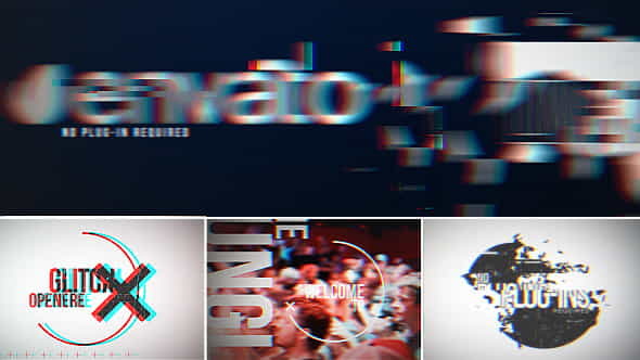 Glitch Opener - VideoHive 10595483