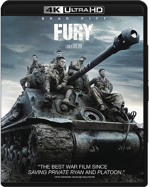 Furia / Fury (2014) MULTi.2160p.UHD.BluRay.REMUX.DV.HDR.HEVC.TrueHD.7.1-MR / Lektor i Napisy PL