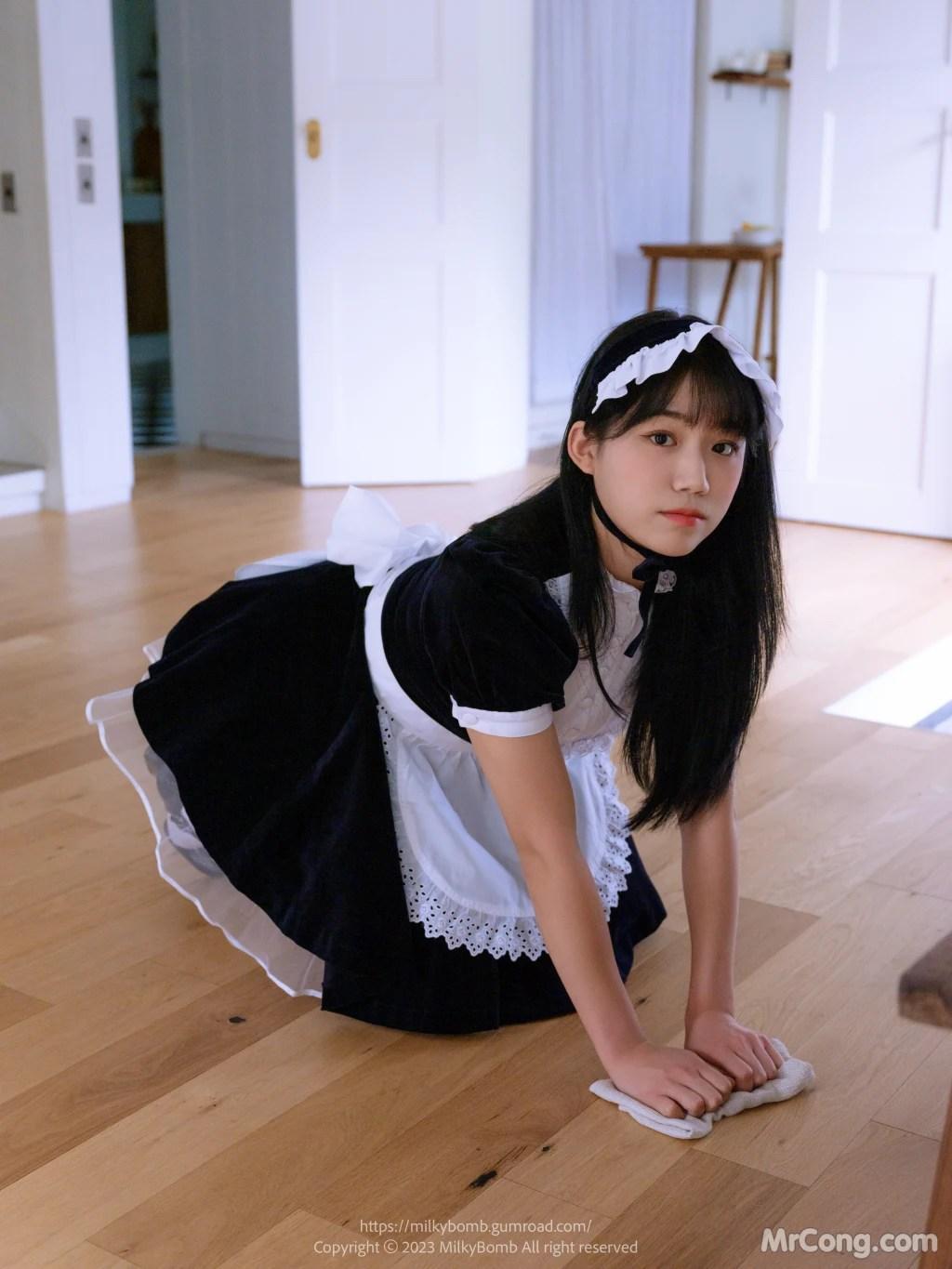 [MilkyBomb] Yui: Vol.3 Maid (291 photos )(66)
