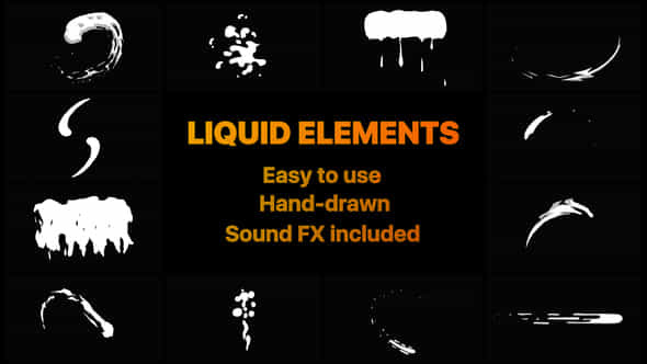 Liquid Motion Shapes - VideoHive 22955212