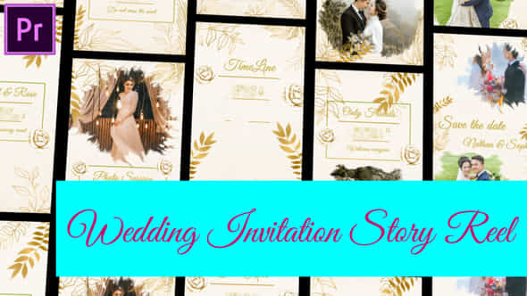 Wedding Invitation Instagram - VideoHive 47224536