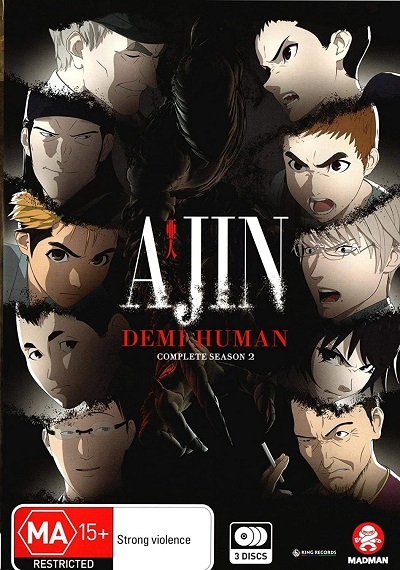 Ajin: Season 2 (2016) 1080p NF WEB-DL Latino-Japonés [Subt. Lat] (Animación. Acción)