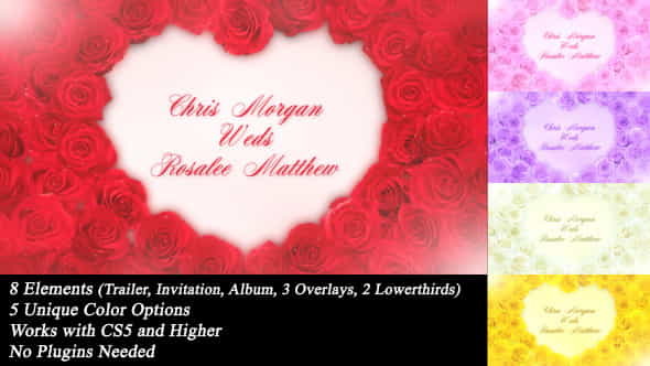 Wedding Roses | - VideoHive 6812257