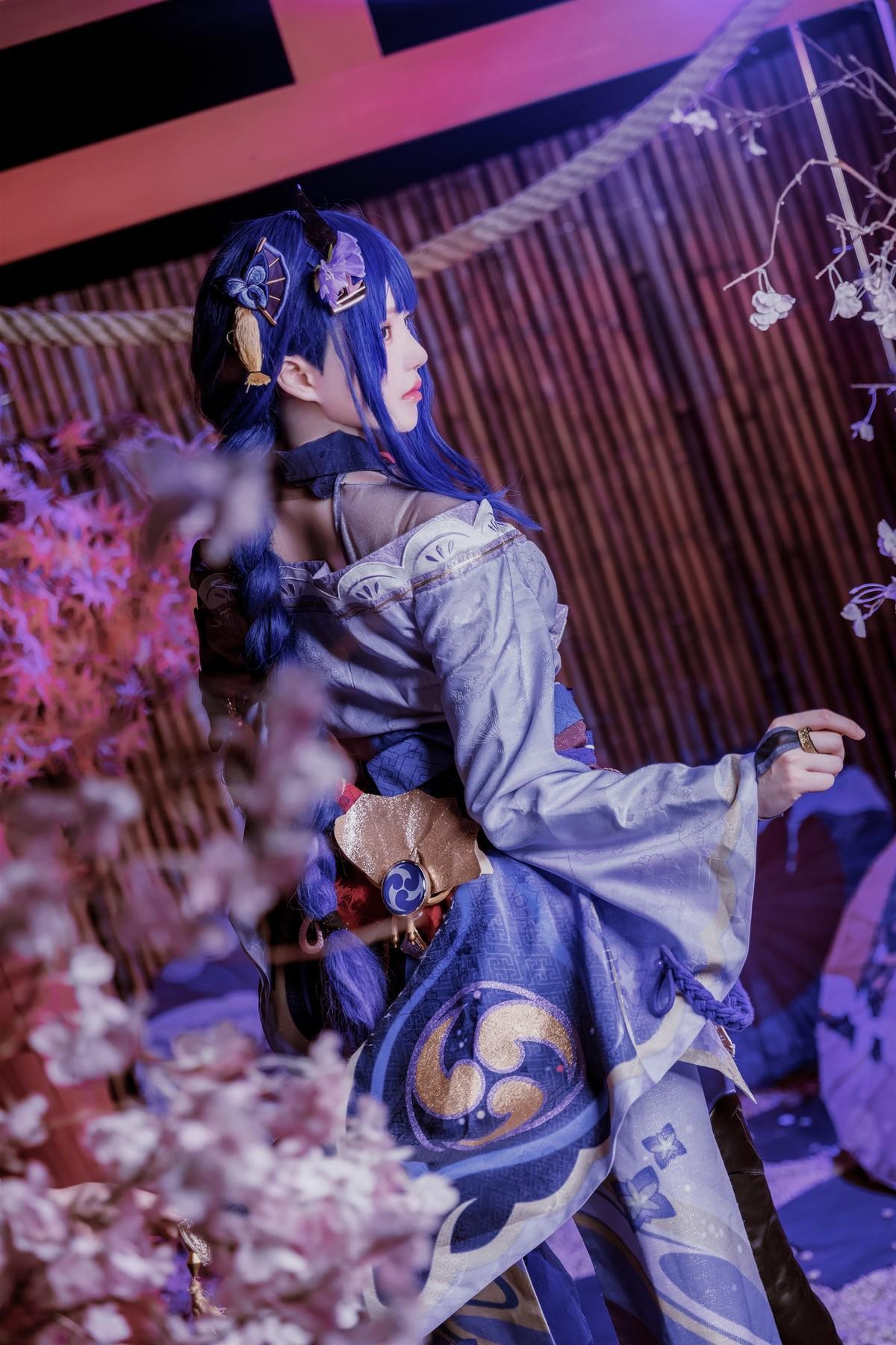 Cosplay 桜桃喵 雷电将军(8)