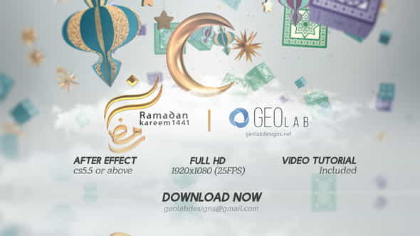 Ramadan Kareem OpenerlRamadan Kareem WisheslIslamic - VideoHive 26434519
