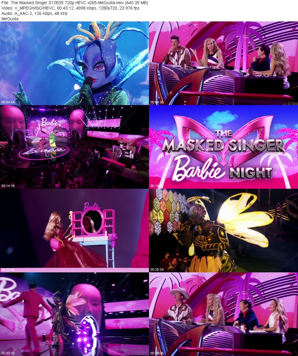 The Masked Singer S12E05 720p HEVC x265-MeGusta