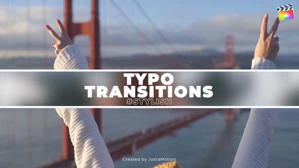 Minimal Typo Transitions - VideoHive 38285580
