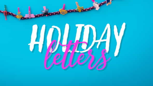Holiday Letters - VideoHive 23379068