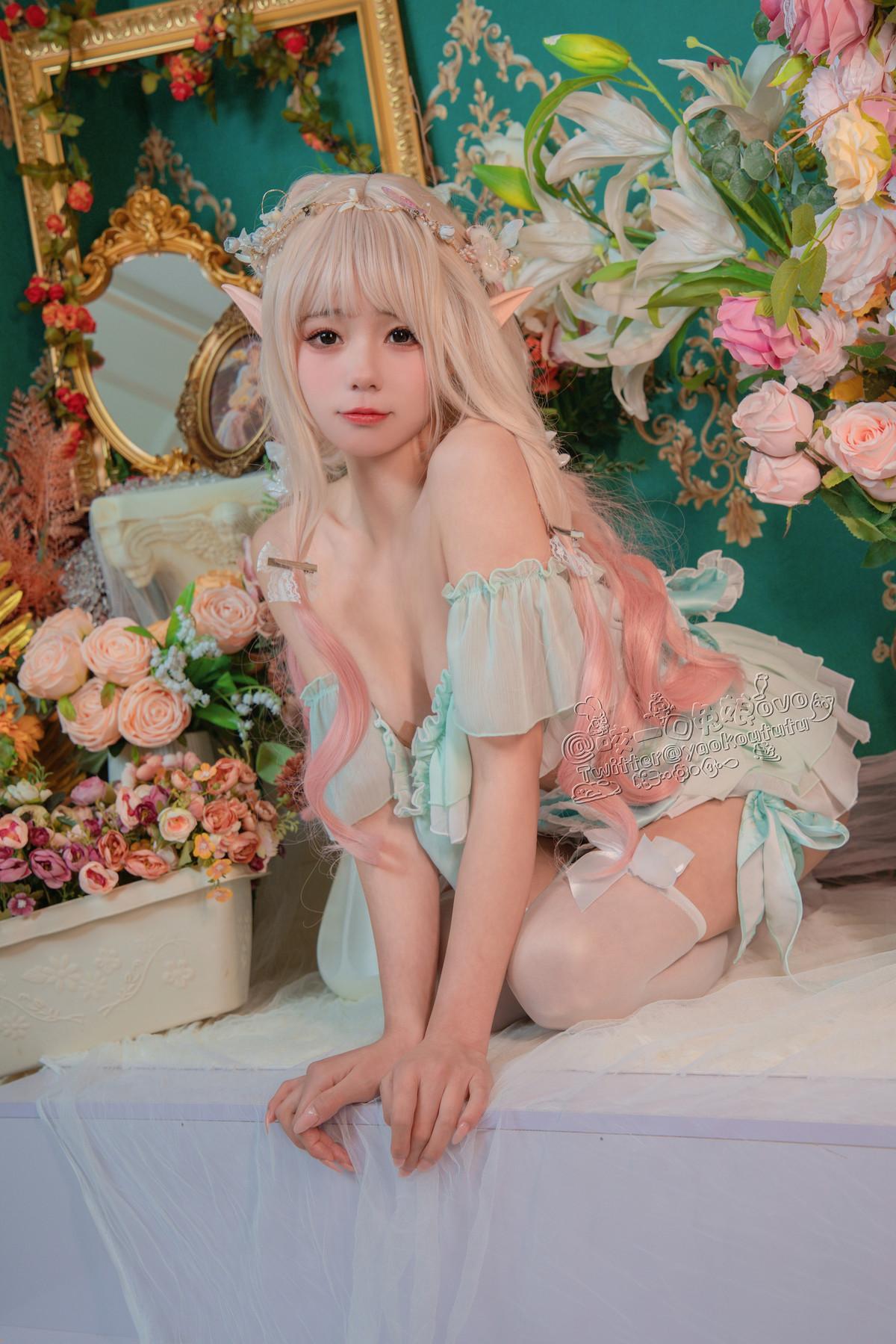 Cosplay 黏黏团子兔 豌豆公主的秘密花房(23)