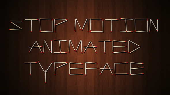 Stop Motion Typeface | After - VideoHive 15801290