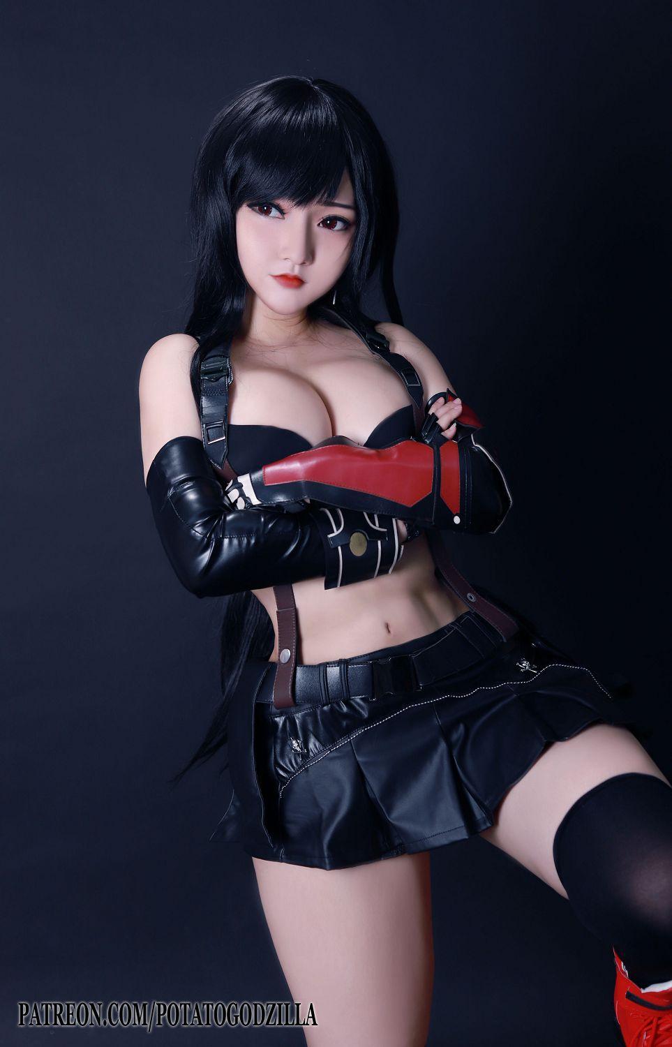 [福利女神cosplay] Potato Godzilla - Tifa(26)