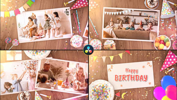 Happy Birthday Slideshow - VideoHive 39656794