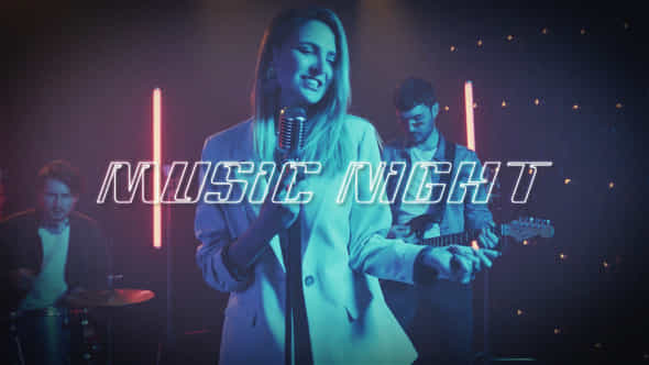Music Night Opener - VideoHive 47419040