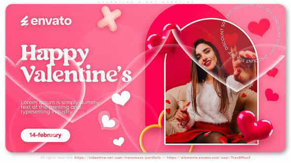 Valentines Day Greeting - VideoHive 56509157