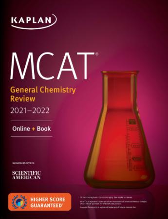 MCAT General Chemistry Review 2021 (Kaplan Test Prep) (2022)
