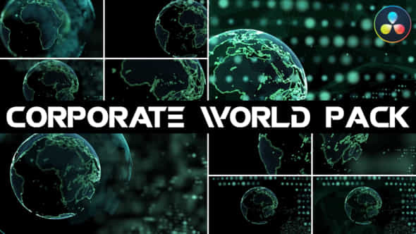 Corporate World Pack For Davinci Resolve - VideoHive 52355900