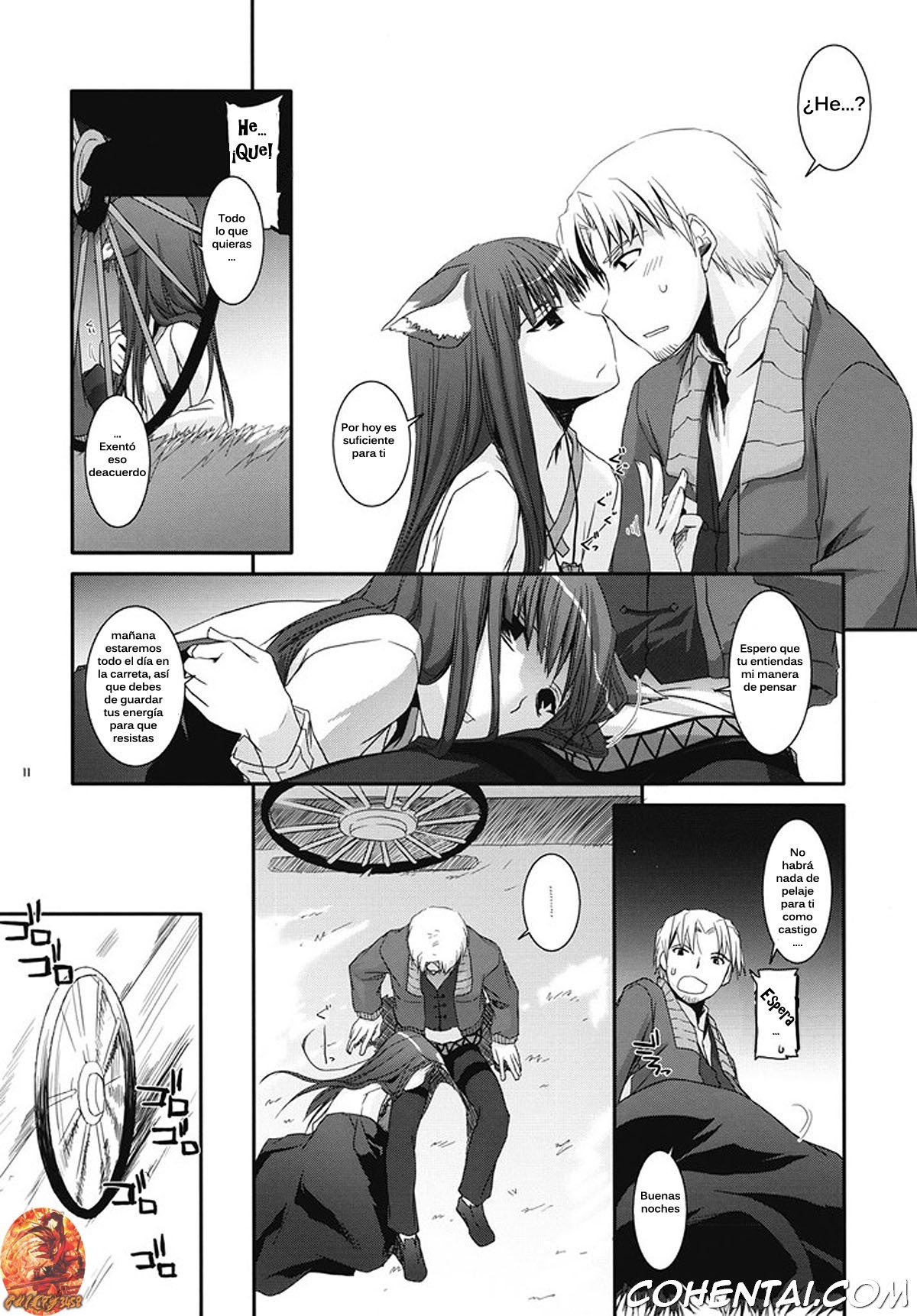 D.L. action 43 (Ookami to Koushinryou) xxx comics manga porno doujin hentai español sexo 