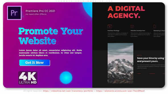 Promote Your Website - VideoHive 39985093
