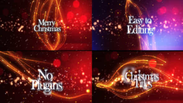 Christmas Titles - VideoHive 13918978