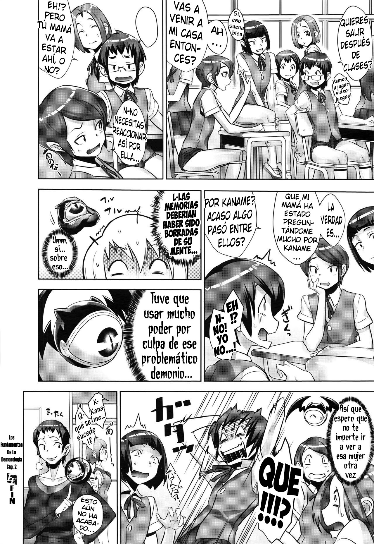 [Koyanagi Royal] Kanjin Kaname no Akuma Gaku  Los Fundamentos de la Demonología Ch. 1-5 [Spanish] [kalock]