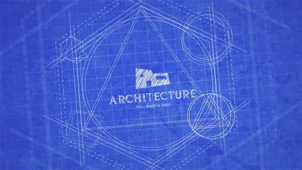 Blueprint Logo Reveal - VideoHive 22971468
