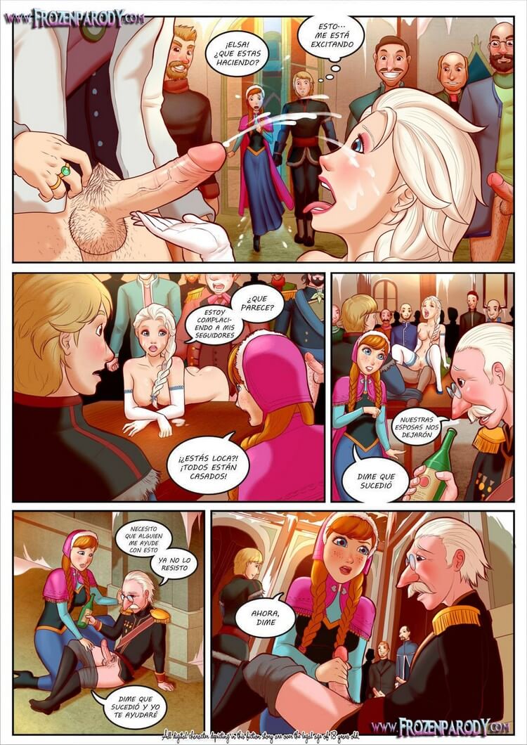 Frozen Parody 1 Comic Porno - 3