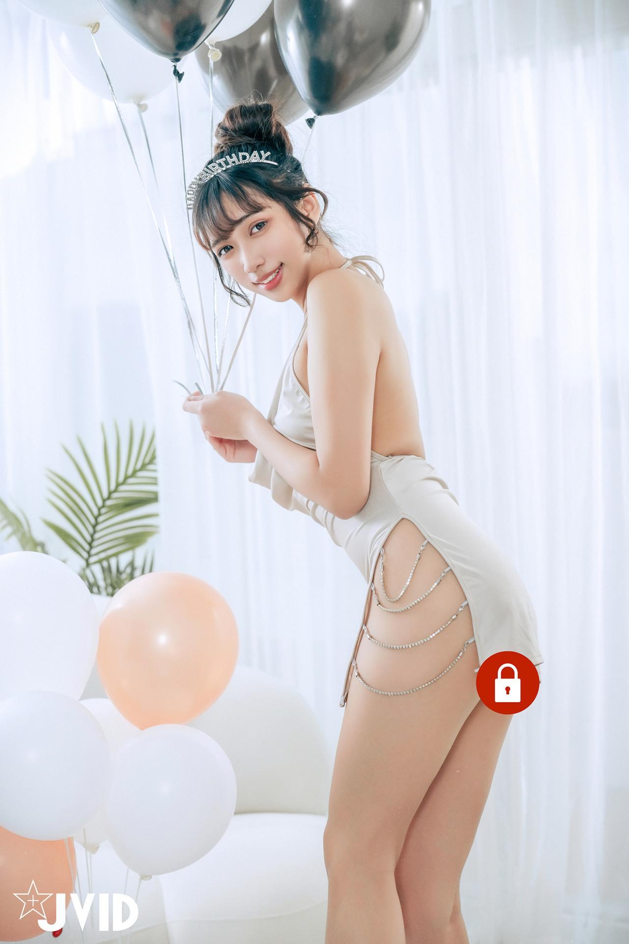 JVID 井野奈 & 肉包 – 色慾融合の閨蜜慶生派對 Set.01(1)