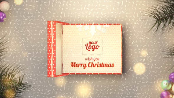 Christmas Box Gift - VideoHive 25166385