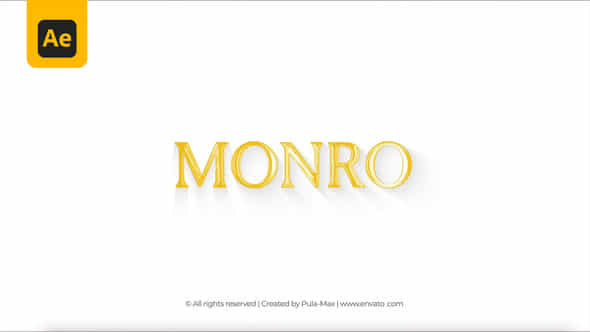 Minimalistic Logo Intro - VideoHive 45856584