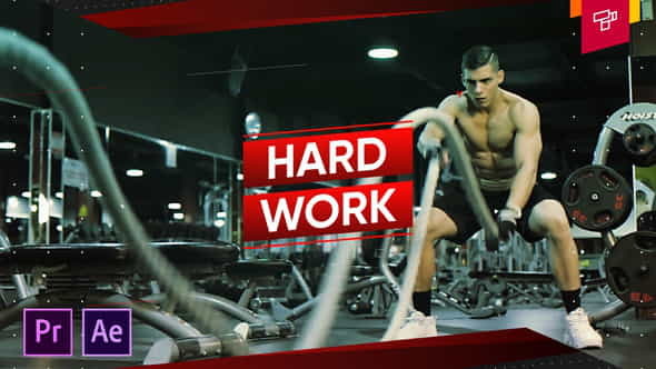 GymWorkout Intro - VideoHive 33184180