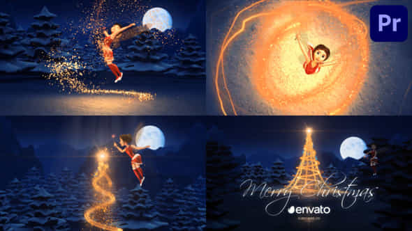 Christmas Fairy Greetings For Premiere Pro - VideoHive 49523265
