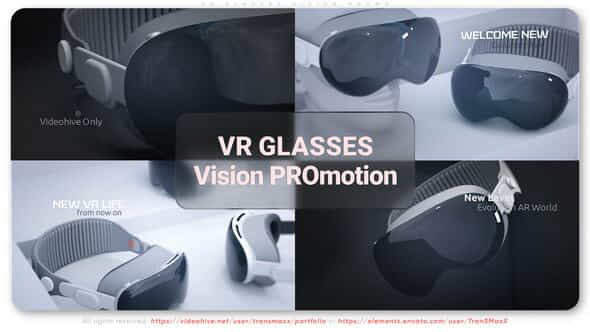 Vr Glasses Vision Promo - VideoHive 50937534