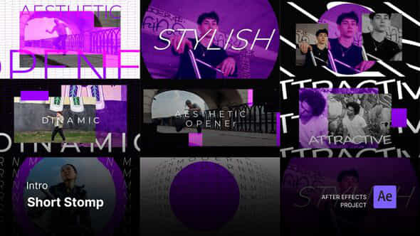 Introopening Short Stomp After Effects Project Files - VideoHive 56122310
