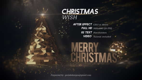 Christmas Wish - VideoHive 22997083