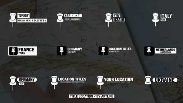 Location Titles 20 Fcpx Apple Motion - VideoHive 49145012