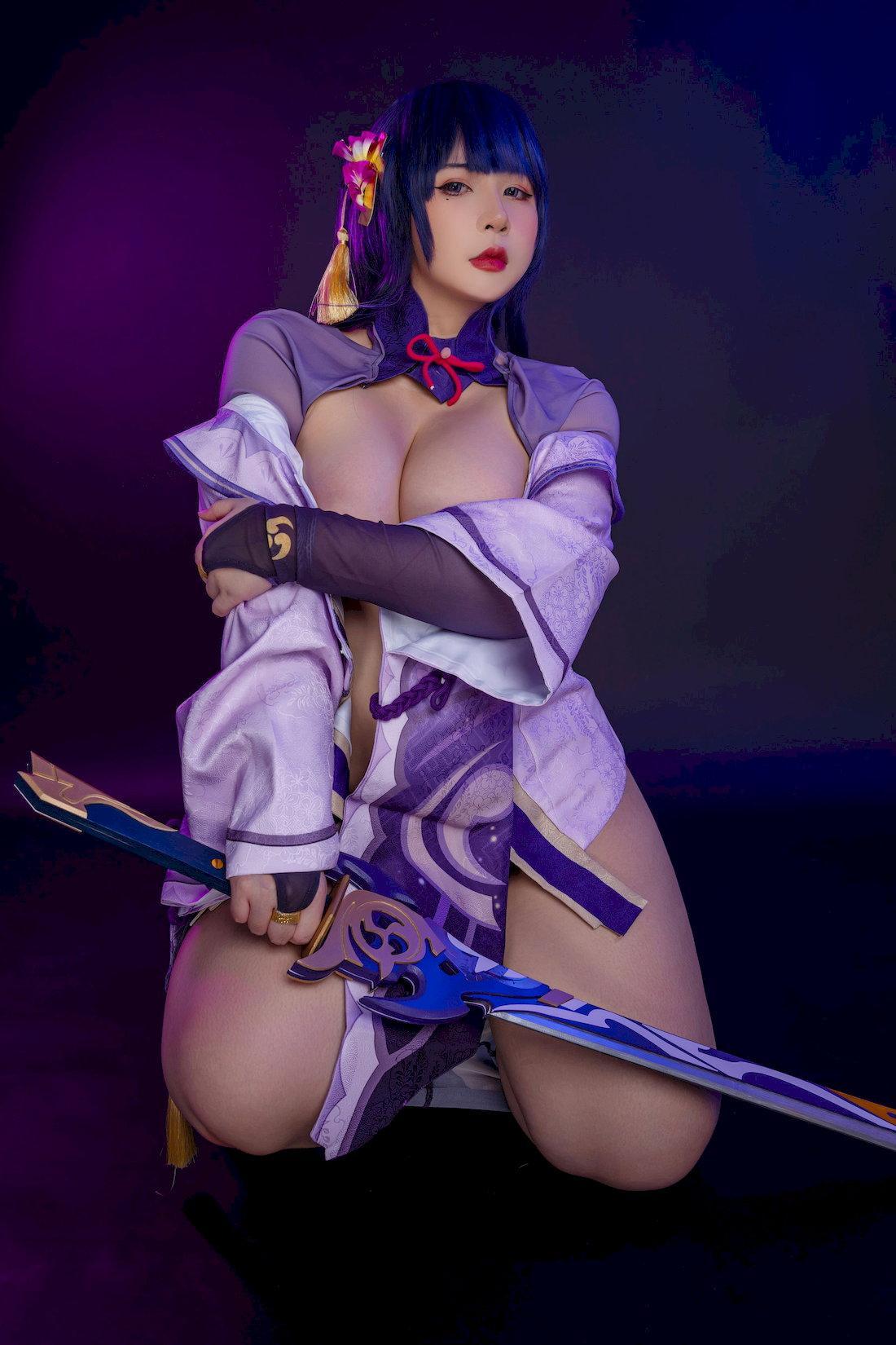 [福利女神cosplay] Uy Uy - Raiden Shogun/51P(33)