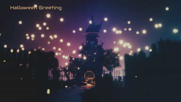 Halloween Greeting Spooky Animated - VideoHive 59332794