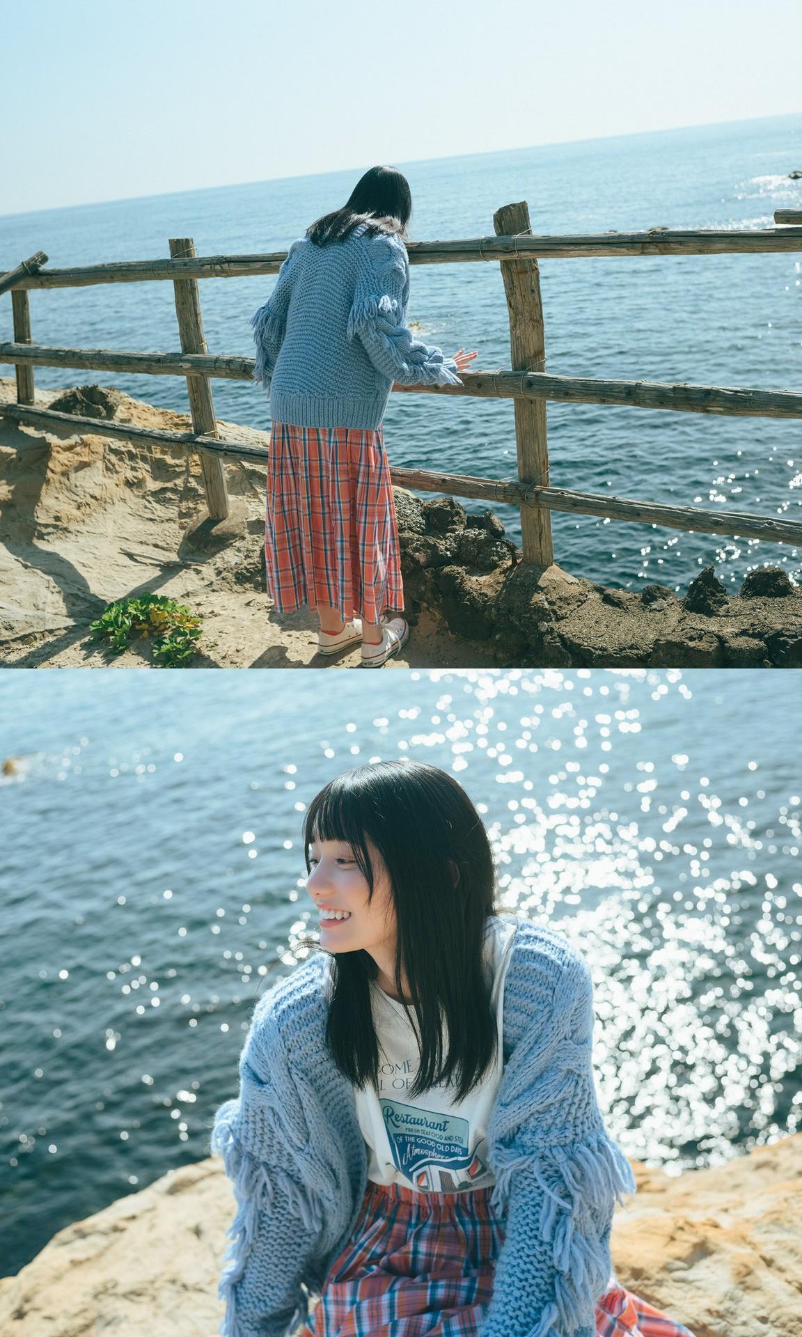 Fuuka Kumazawa 熊澤風花, 週プレ Photo Book 「またたく。」 Set.02(5)